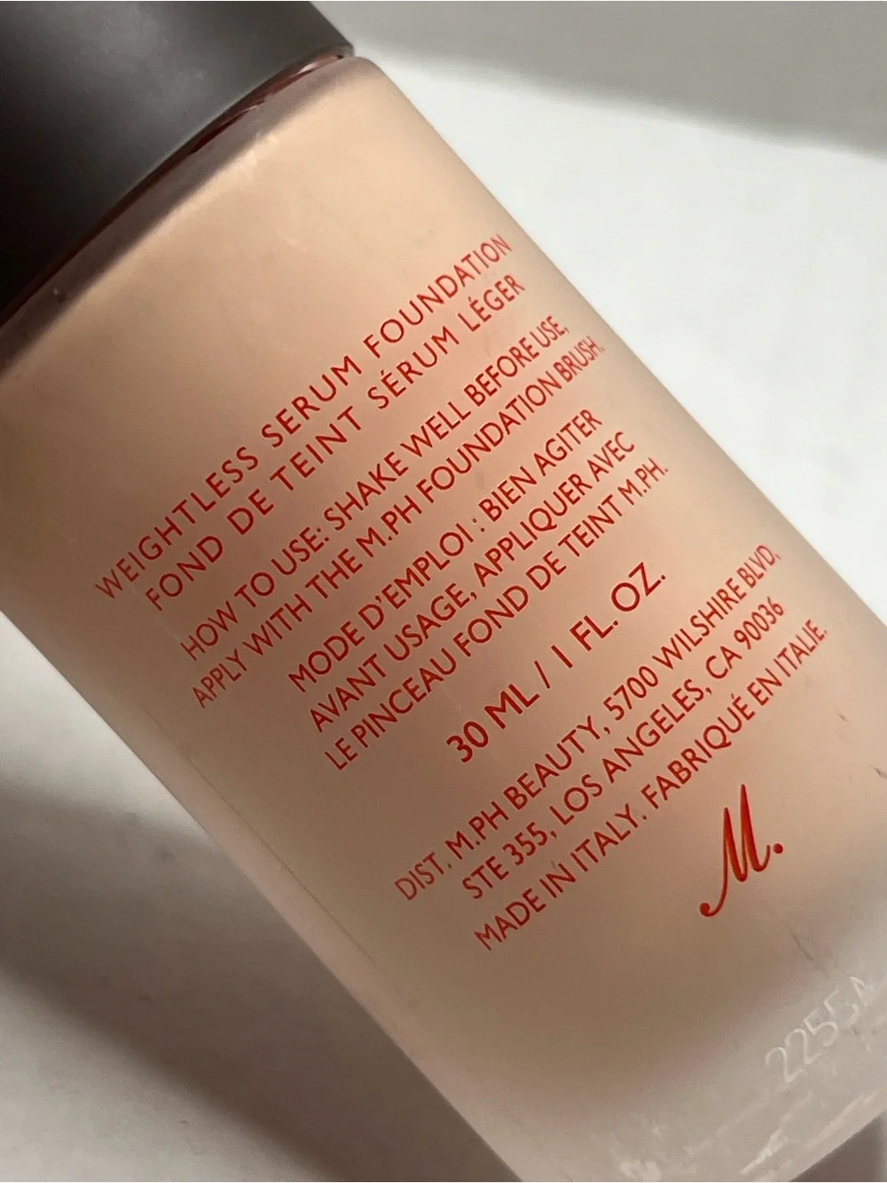 m.ph Mary Philips Beauty Le Skin Liquid Foundation